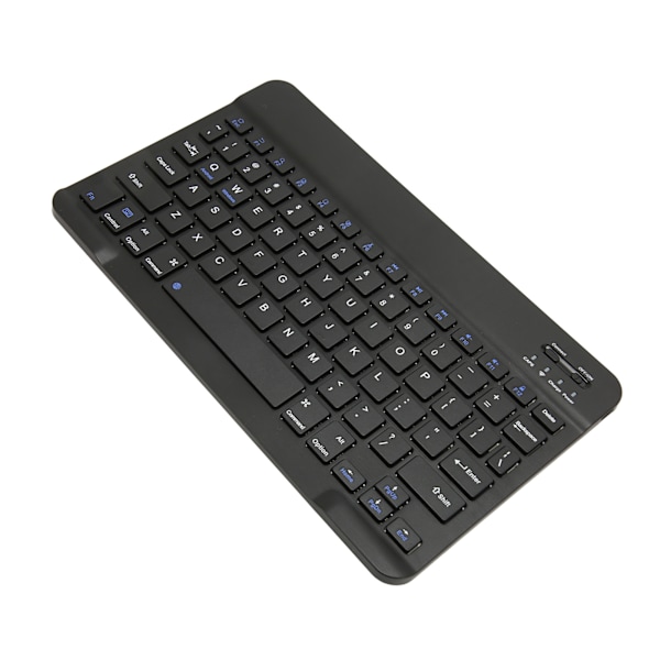 10 tommers trådløst tastatur Stille design Multimedia-funktionstaster Bærbar Bluetooth-tastatur til IOS Tablet Computer Telefon Sort