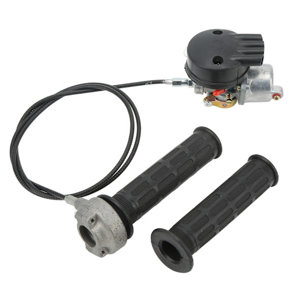 Förgasare Gasreglage Kabel Set för 49cc 60cc 66cc 80cc 2-takts Motor Motoriserad Cykel