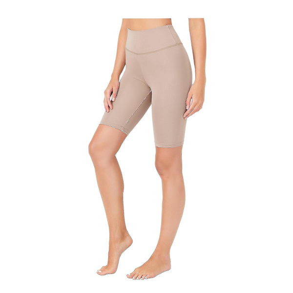 Høytalje Sporttights for Kvinner i Beige
