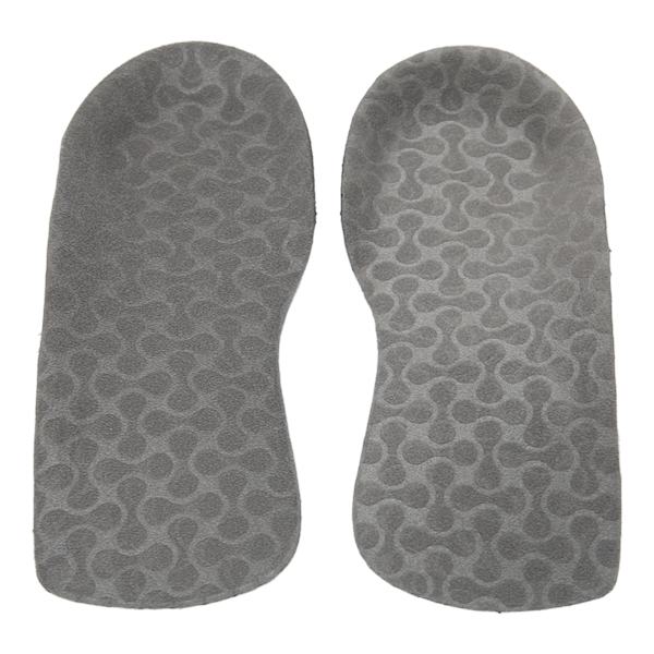 PU Plantar Fasciitis Fötter Innersulor Smärtlindring Arch Supports Ortotics Inserts GrayS