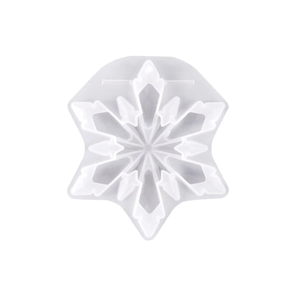 DIY crystal 05 snowflake pendant mold glue mold resin pendant mirror snowflake pendant jewelry silicone mold