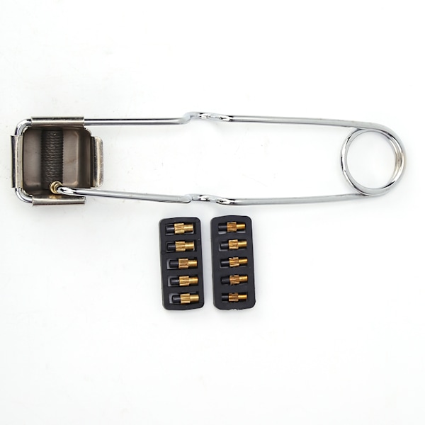 1. Flints Spark Lighter Firkantet Nikkelbelagt Stål 10 stk Avrundet Hode Tennere Flints Outdoor Survival Kit