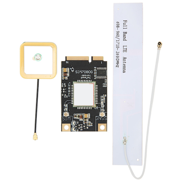 Til LILYGOTTGO PCIE 7080G-modul SIM7080G Chip PCIE-modulkort med LTE-antenne GPS-antenneskruer
