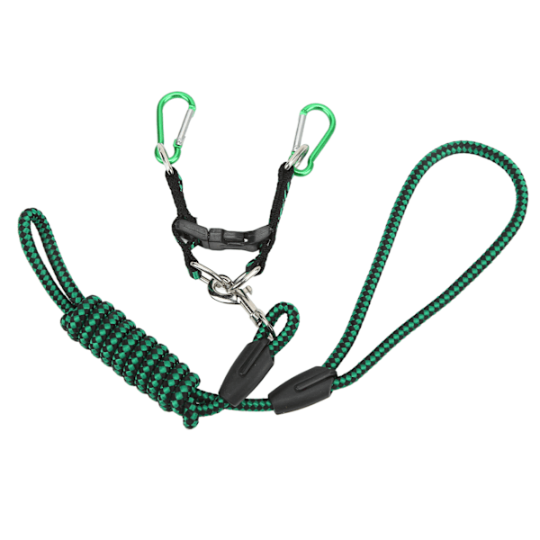 RC dragrep Nylon Winch Återställningsrem Universal för 1/5 1/8 1/10 Fjärrkontroll CarGreen