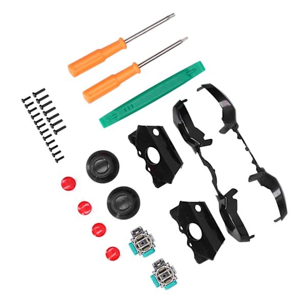 2 Stykk Joystick-erstatningssett Gamepad Reparasjonsverktøy med Trigger Thumb Stick for Xbox One