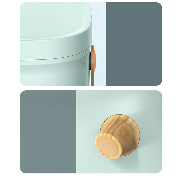 Plast Medicin Opbevaringsboks Oval Dobbeltlag Multi Gitter Stor Kapacitet Medicinsk Box Organizer til Hjem Sovesal Rosa