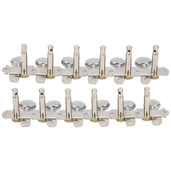 Guitar Tuning Key 12 Strings Metal Machine Head Open Tuners Peg Musikinstrumentdelar