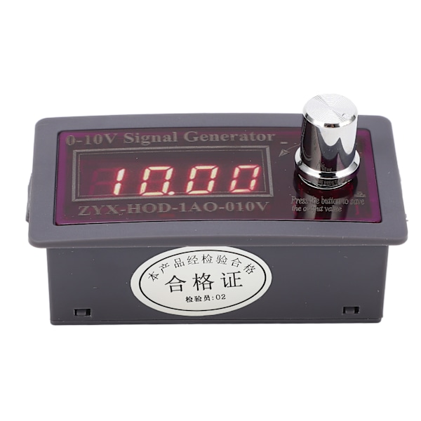 0‑10V justerbar signalgenerator PLC Frekvenskontrollmåler Signalspenningsgeneratormodul 15‑30VDC