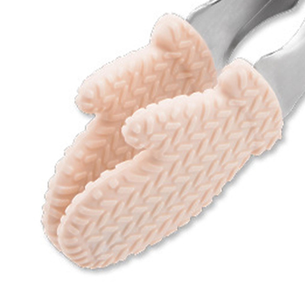 Mattang Silikon Anti-skli Tang Palmformet Mattang 9 tommer Brødserving Mattang for Brødbaking Grill