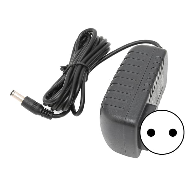 12V 1A strømadapter Isolerende egenskap Anti-interferens Overspenningsvern Strømforsyningsadapter 100-240V EU-plugg