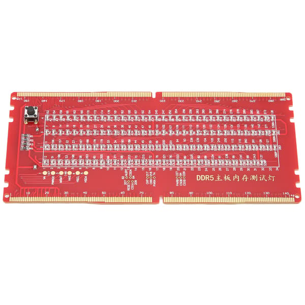 DDR5 Memory Tester Luminous Diode Sikker Holdbar Stabil Desktop Memory Tester Kompatibel med hukommelsescomputerreparation