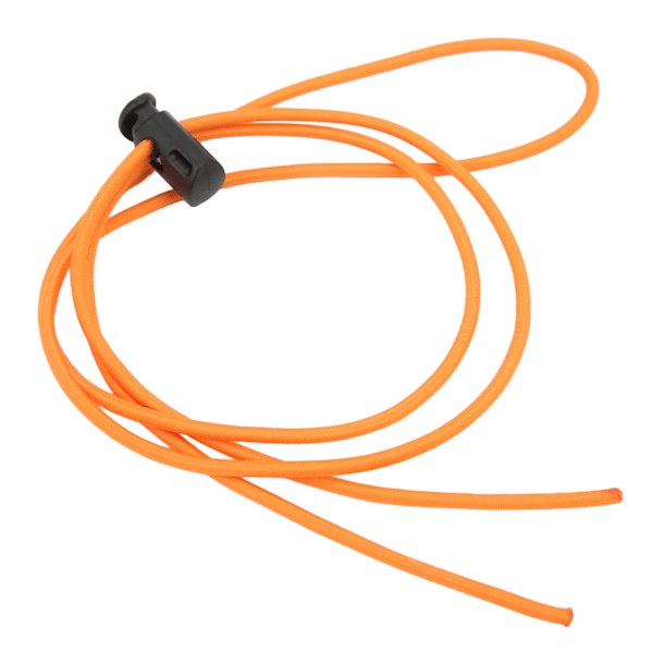 2 stk Elastiske Gummi Svømmebrillestrømper Udskiftningssæt Dykning Snorkling Strop Snor Justerbar Reb Orange