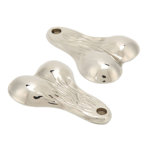 Bumper Balls Bull Nuts Sinklegering Hengerkuler for 1/10 Universelle RC Biler Sølv