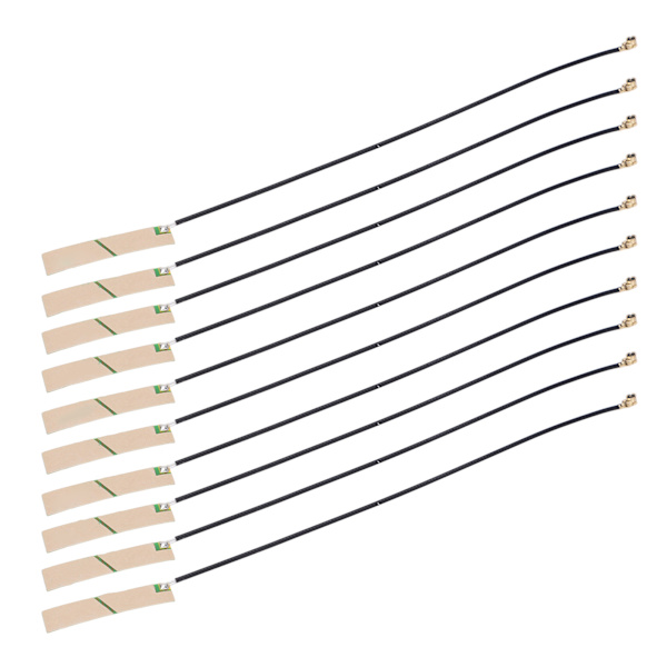 10 stk NZ‑433‑FPC‑001 Innbygd myk FPC 433MHz høyforsterkningsantenne for drone sikkerhetsalarm