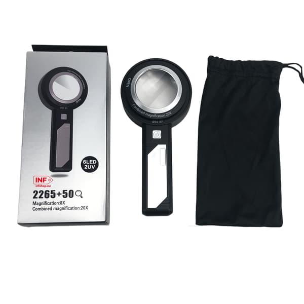20X Förstoringsglas med belysning 275