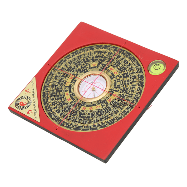Kinesisk Feng Shui Luo Pan Hållbar metall Plastundersökning Geomantisk omen Exorcisa onda andar Geomantisk omen Pan