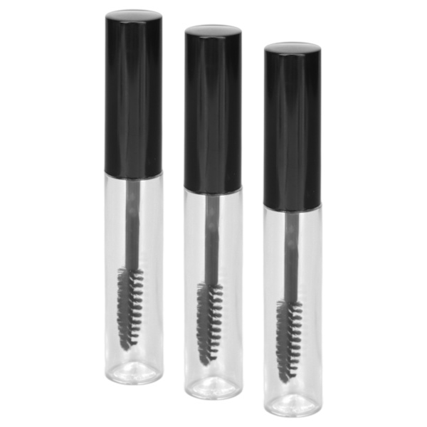3 kpl Tyhjiä Mascara-Putkia Ripsiharjalla Koti-Meikki DIY Ripsien Kasvuserumin Säiliöitä Suppilolla