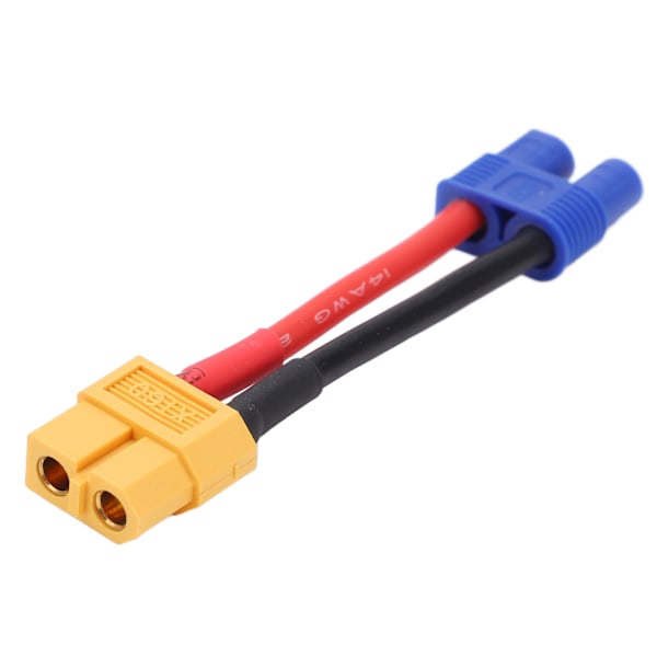 5 cm:n EC3-naarasliitin XT60-naarasliittimeen sopiva adapterikaapeli RC-lipo-akun lataukseen