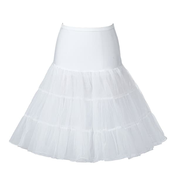【NX】White Boneless Skirt, 1 pc