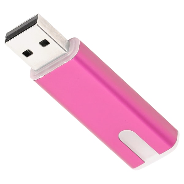 USB-minne USB2.0 Portabelt U Disk Flash Drive Mini Laptop Tillbehör Rosröd 128GB