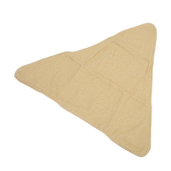 Taitettava Leirituoli Kangas Kannettava Kevyt Vedenkestävä Pehmeä Canvas 36,5cm Sivupituus Mini Leirituoli Kangas Khaki