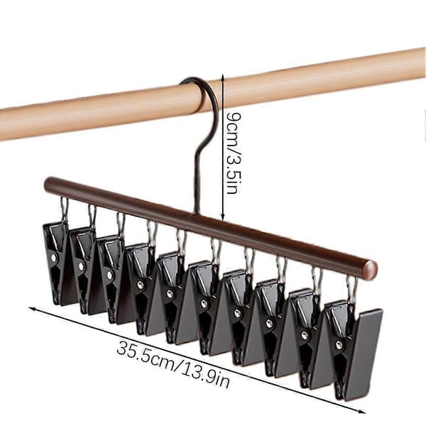 Tørrestativ til tørresnor - Robust pladsbesparende design til tørring af bh'er, håndklæder og andre fornødenheder med stærk bæreevne 3pcs