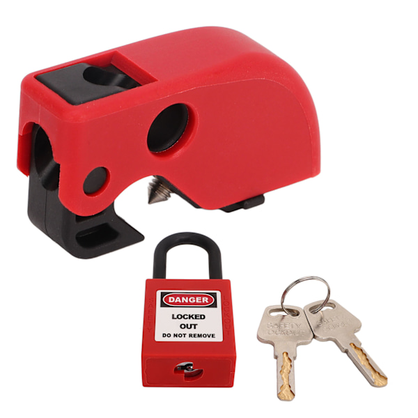 Universal kretsbrytare Lockout Set Säker Kompakt Enkel installation Circuit Breaker Lockout Device