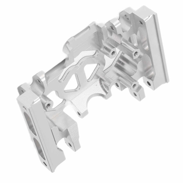 Girkassebase, Medium Mount Chassis Skid Plate, Aluminiumlegering for TRAXXAS TRX4 1/10 RC Crawler
