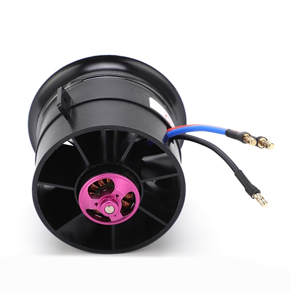 EDF 70 mm 12 Blade Duct 6S 2100KV ESC Speed ​​Controller Set Kompositmaterial til RC Bil CW