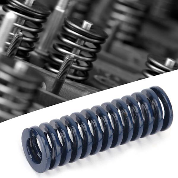 2 stk OD 10 mm ID 5 mm Høj præcision Stål Blå Let Load Form Fjeder (TL10*30mm)