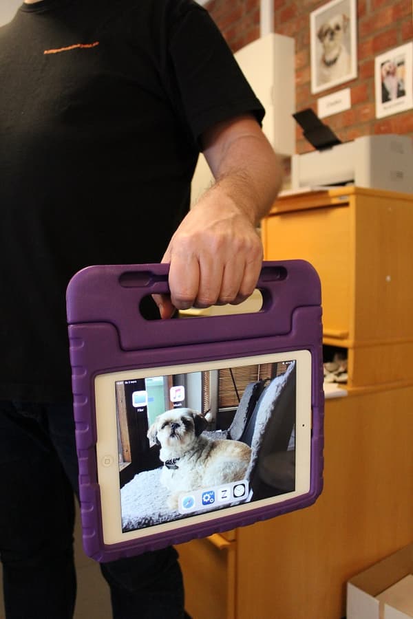 【NX】Stativdeksel Barnedeksel Kompatibel med iPad Mini 1/2/3/4/5 Röd