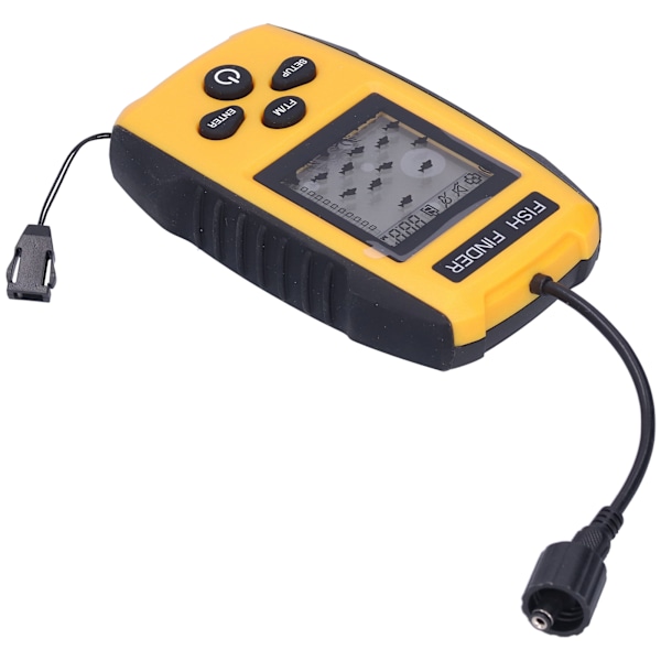 Fish Finder LCD LED Visuellt ekolod Larm Fiskegivare för utomhusaktiviteter