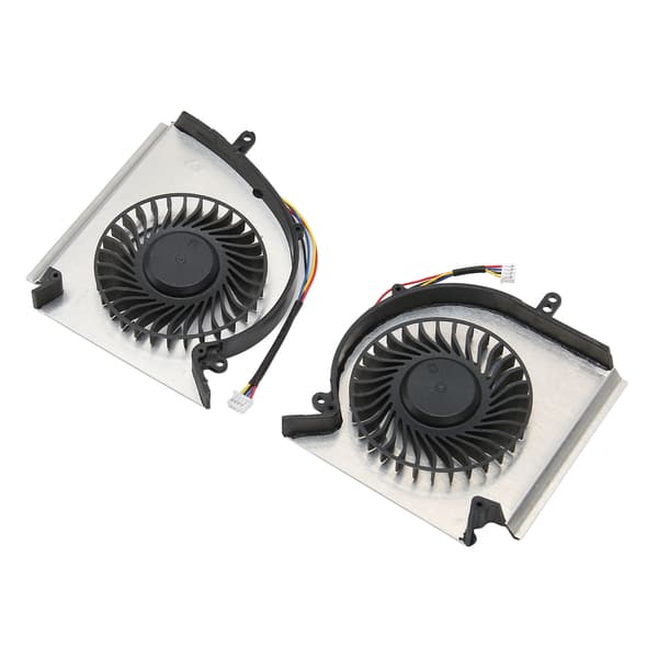 CPU GPU Kylfläkt för MSI GE75 GP75 GL75 Lågt ljud Låg strömförbrukning Effektiv värmeavledning CPU GPU Fläkt