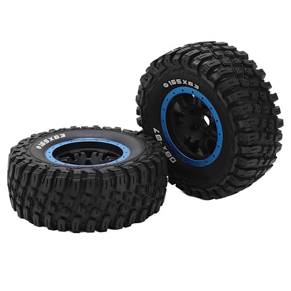 2st gummidäcksskinn 165 mm diameter hjuldäck för ZD Racing 1/7 DBX-07 RC Car Upgrade PartBlue