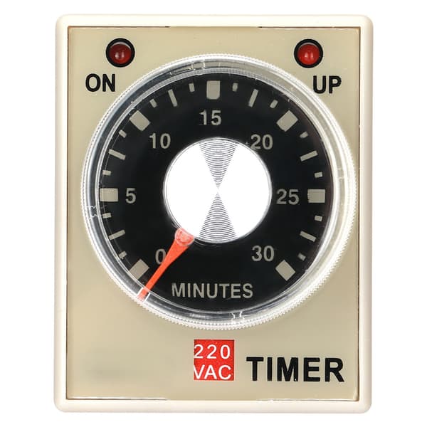 220VAC 30 minutter Forsinkelse Timer Tidsrelæ AH3-3(30M)
