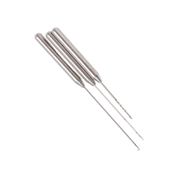 Fiskespö-nålset 3 i 1 Combo-set Aluminiumlegering Karpfisk Borr Tackle Riggning Verktygsset