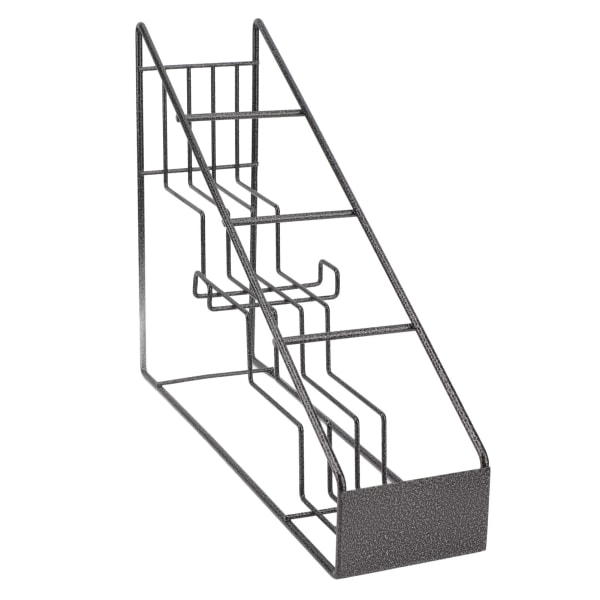 Trådflaskeholder 4 rom Rustfritt stål Sirapflaskeholder Stabil kaffekrydderhylle Hylle for kjøkken