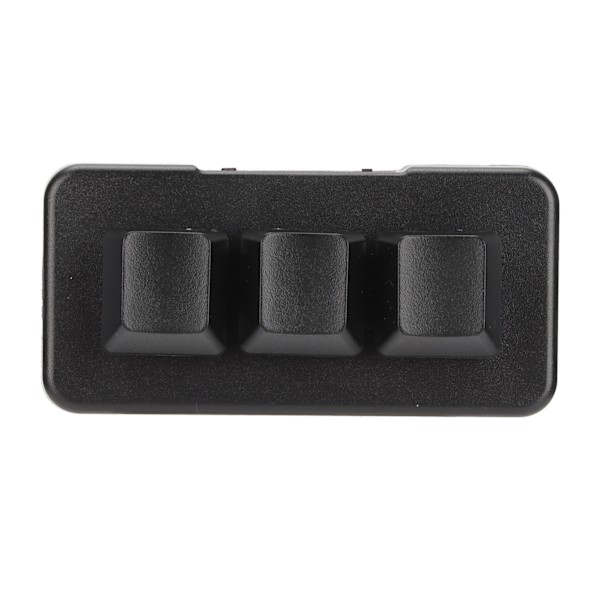 Knappsats med 3 tangenter RGB Bakgrundsbelyst 3 tangenter USB-gränssnitt Mini Mekanisk Programmerbar Plug and Play Macro-knappsats för dator Svart