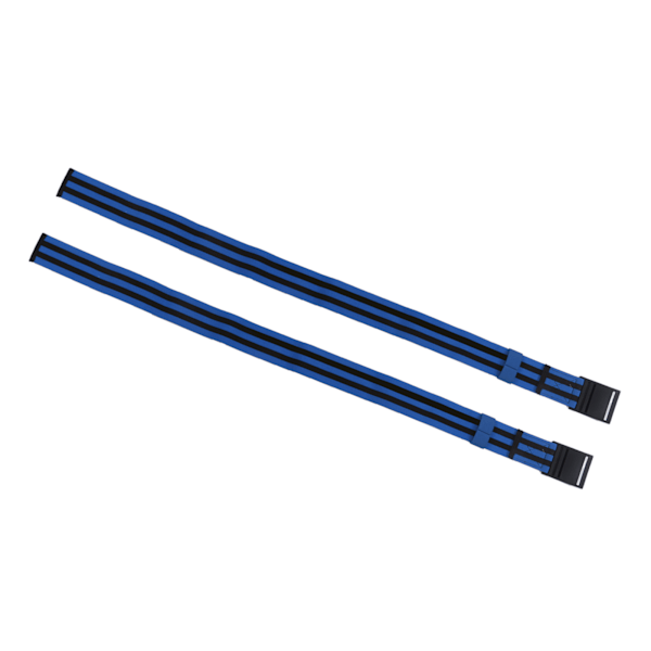 2st Fitness Occlusion Träningsband Blodflödesrestriktion Träningsinpackning för muskelbyggande Träning Blå för Ben 101cm
