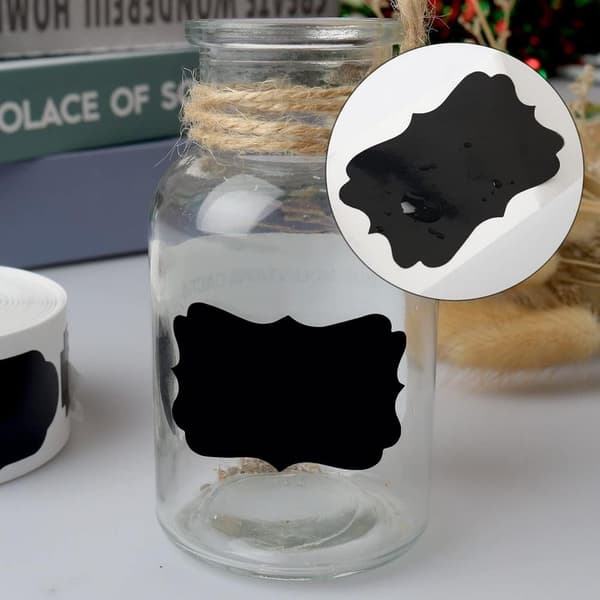 Self-adhesive and Reusable Flat Sticker Labels, Removable