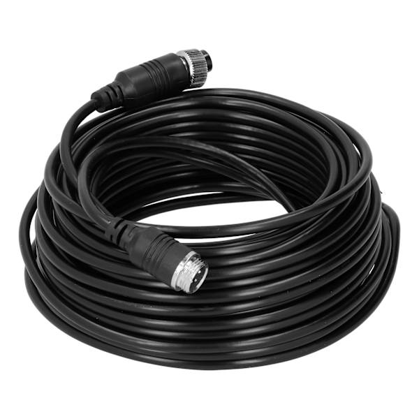 4-stifts bilkamerakabel Bärbar Anti-interferens PVC-videoförlängningssladd för Auto Truck Bus Monitor (10m 32.8ft)