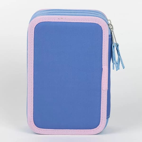Disney Lilo og Stitch 3-lags fyldt penalhus med 43 dele, lyserød Multifärg Polyester