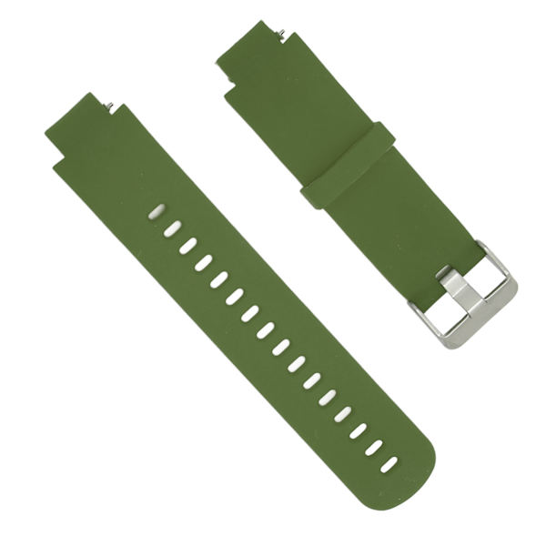 Smartwatch Replacement Band Silikonklocka Handledsrem Enkelfärg för Amazfit Verge 3Army Green
