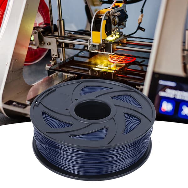 【NX】PLA Filament 1.75mm 1KG Printmaterial 3D Printer Tilbehør Blå til Boligindretning