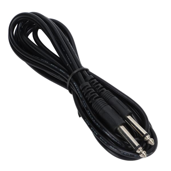 Guitar AMP Kabel Patch Ledning Effekt Pedal Forbindelse Tråd 3 meter Instrument Tilbehør Ret Hoved
