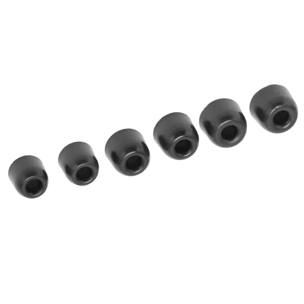 6 stk Memory Foam ørepropper Støyisolerende erstatningsørepropper Kompatibel med 4,5-6,0 mm lydhull