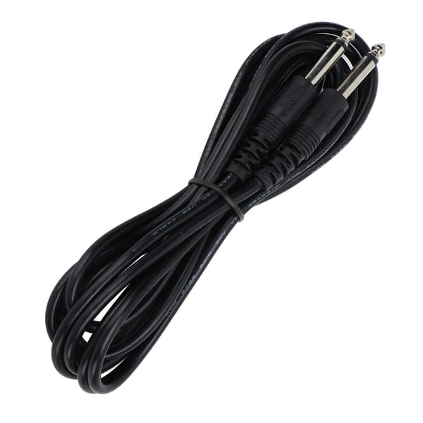 Guitar AMP Kabel Patch Ledning Effekt Pedal Forbindelse Tråd 3 meter Instrument Tilbehør Ret Hoved