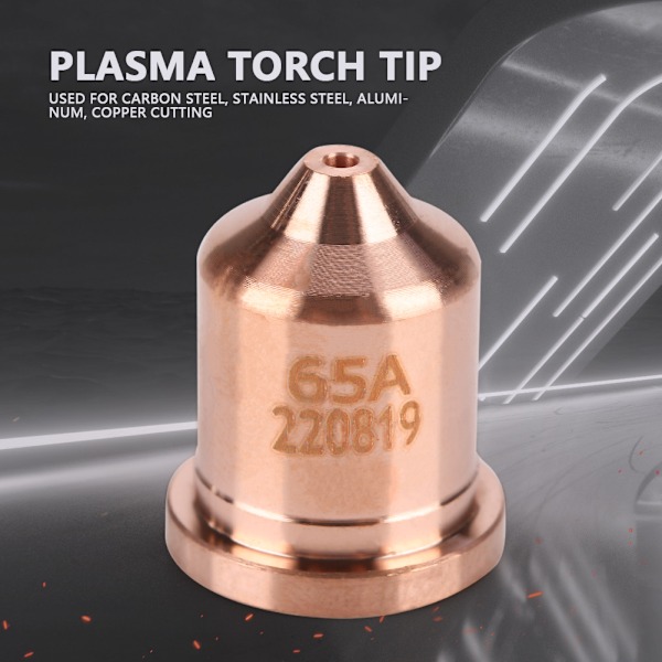 5 st Plasmaskärmunstycken Brännspetsar Förbrukningsmaterial 220819 för MAX65 skärmaskin