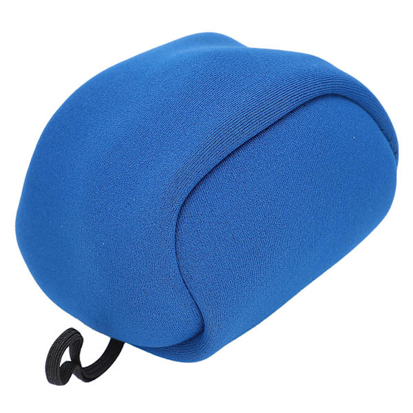 Polyester Baitcasting Hjul Cover Beskyttelsesetui AntiCollision Fiskehjul Opbevaringspose (blå)