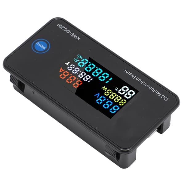 DC Digital Voltmeter Amperemeter DC200 50A LCD-farveskærm 7 i 1 Multifunktion DC Multimeter Tester Kompatibel med fabrikslaboratoriet